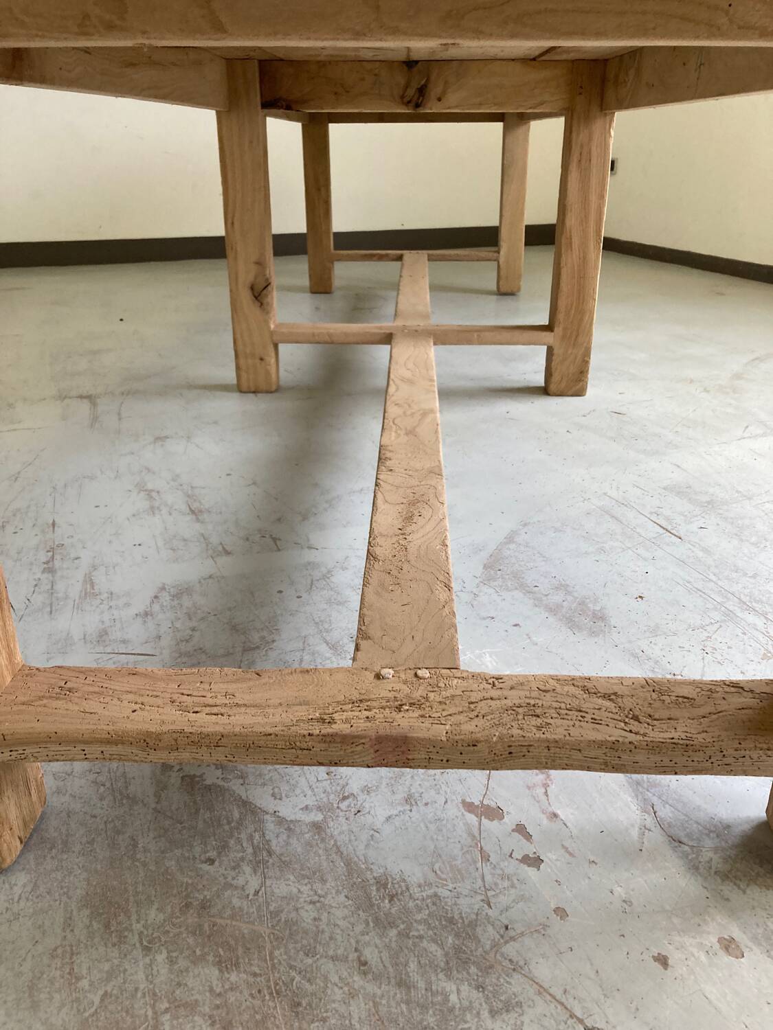 Table de ferme XXXL en 6 pieds