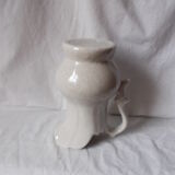 Cruche in faience effect crackles
