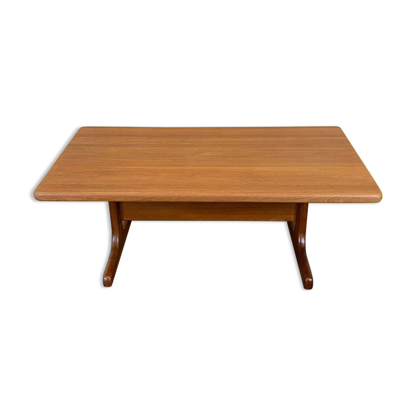 60s 70s teak coffee table