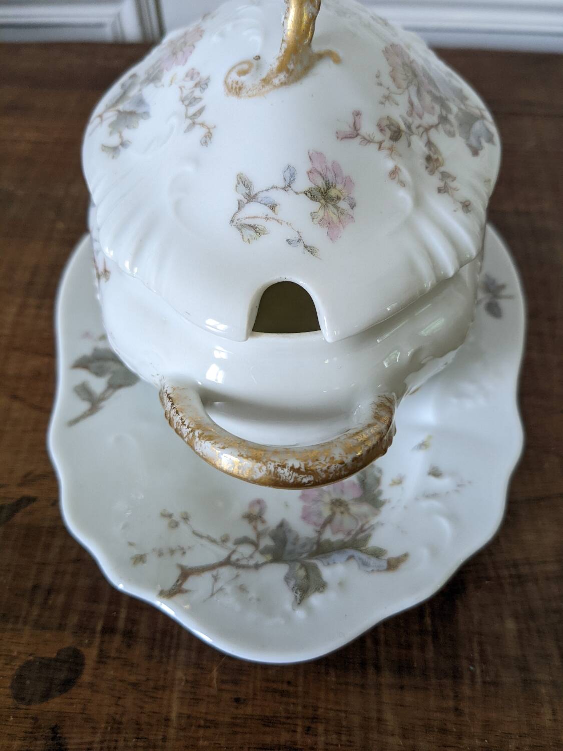 Saucer boat A.Hache Vierzon