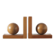 Mid-Century Modern Wooden Bookends, 1950s, Set of 2