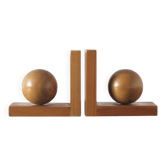 Étagères en bois de style mid-century moderne, années 1950, ensemble de 2