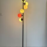 Designer floor lamp model 'galassia' stilnovo style, italy