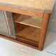 Casier vitrine en bois