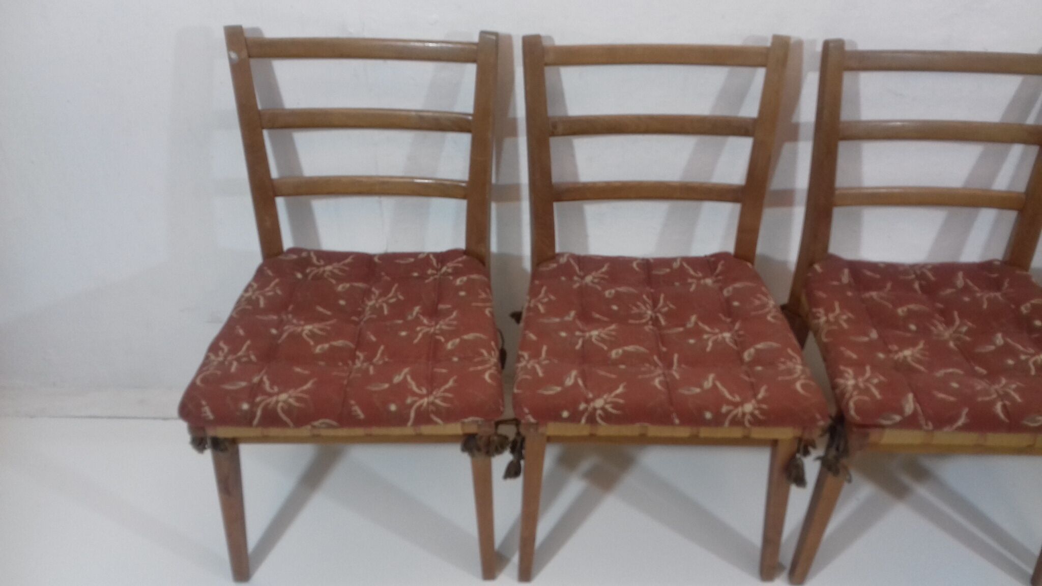 Set of four dining chairs by Jan Vaněk,  1955