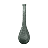 Soliflore verre ciselé