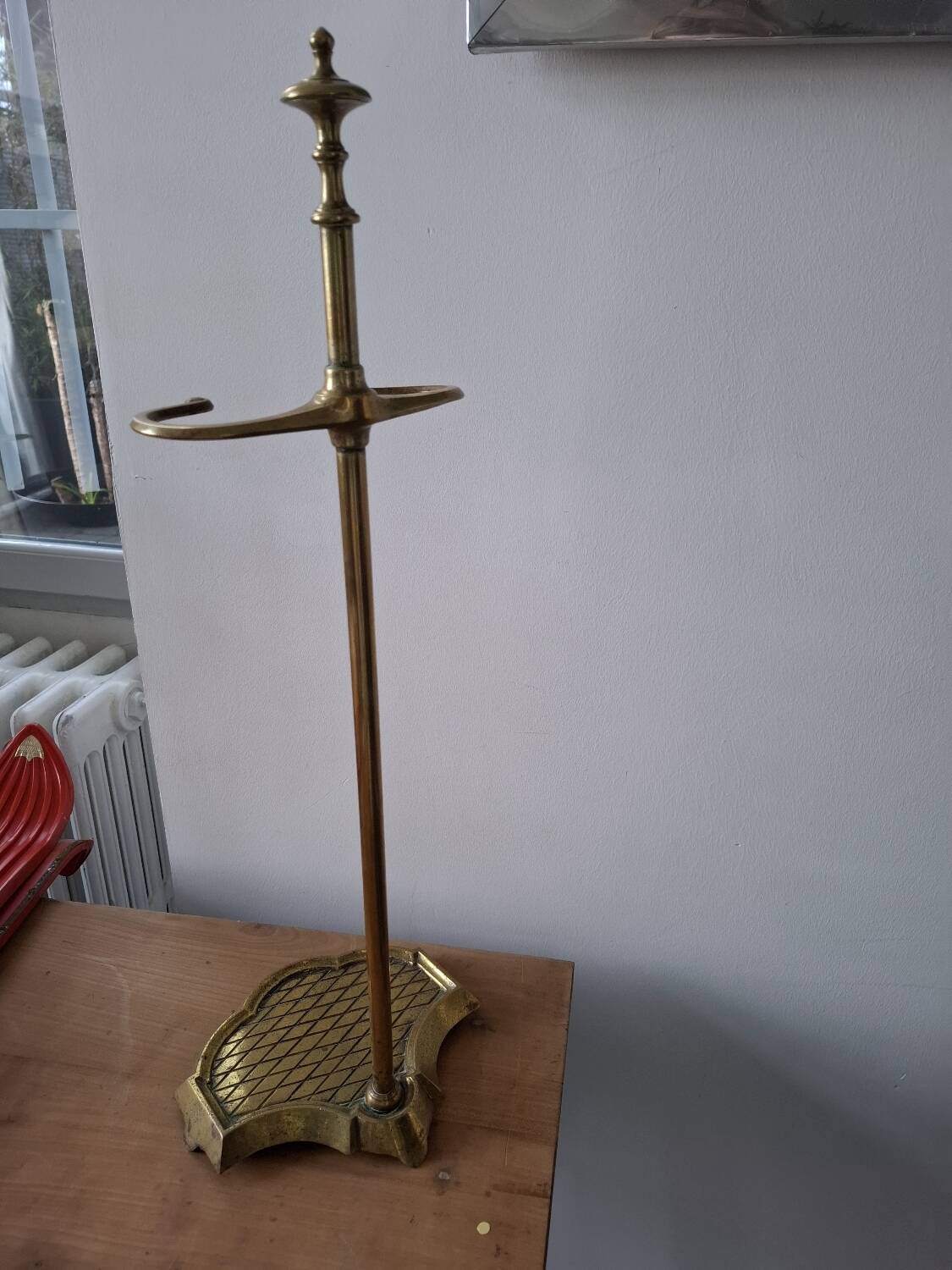 19th Century Brass Fireplace Servant