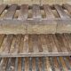 Ancien rack - étagère d'atelier en teck birman