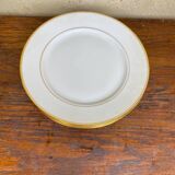 Set of 6 Limoges porcelain flat plates