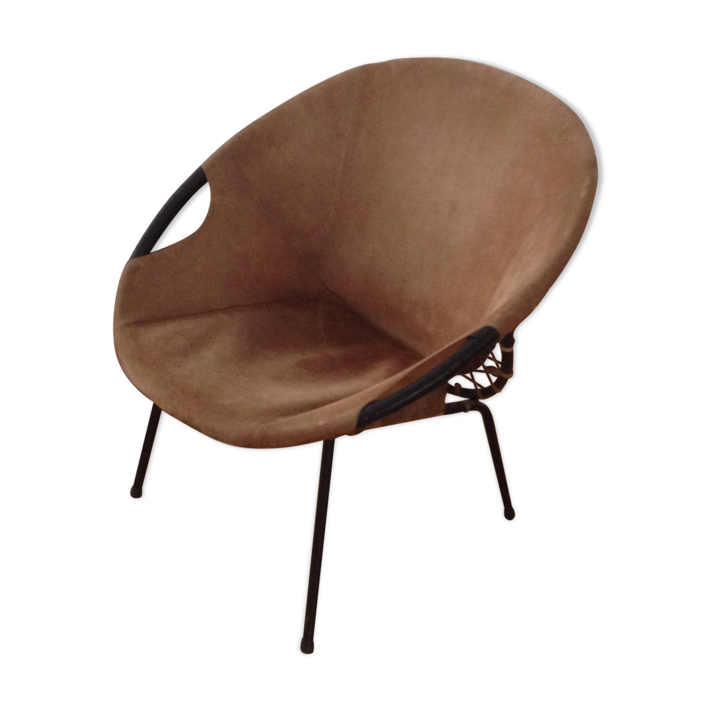 Fauteuil en daim de Lusch Erzeugnis