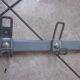 Metal school coat holder