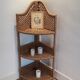 Corner shelves