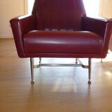 Pair of armchairs by designer Guy Besnard