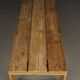 Vintage Scandinavian Solid Pine Bench. 1960s