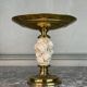 Cup in gilded bronze and ivory