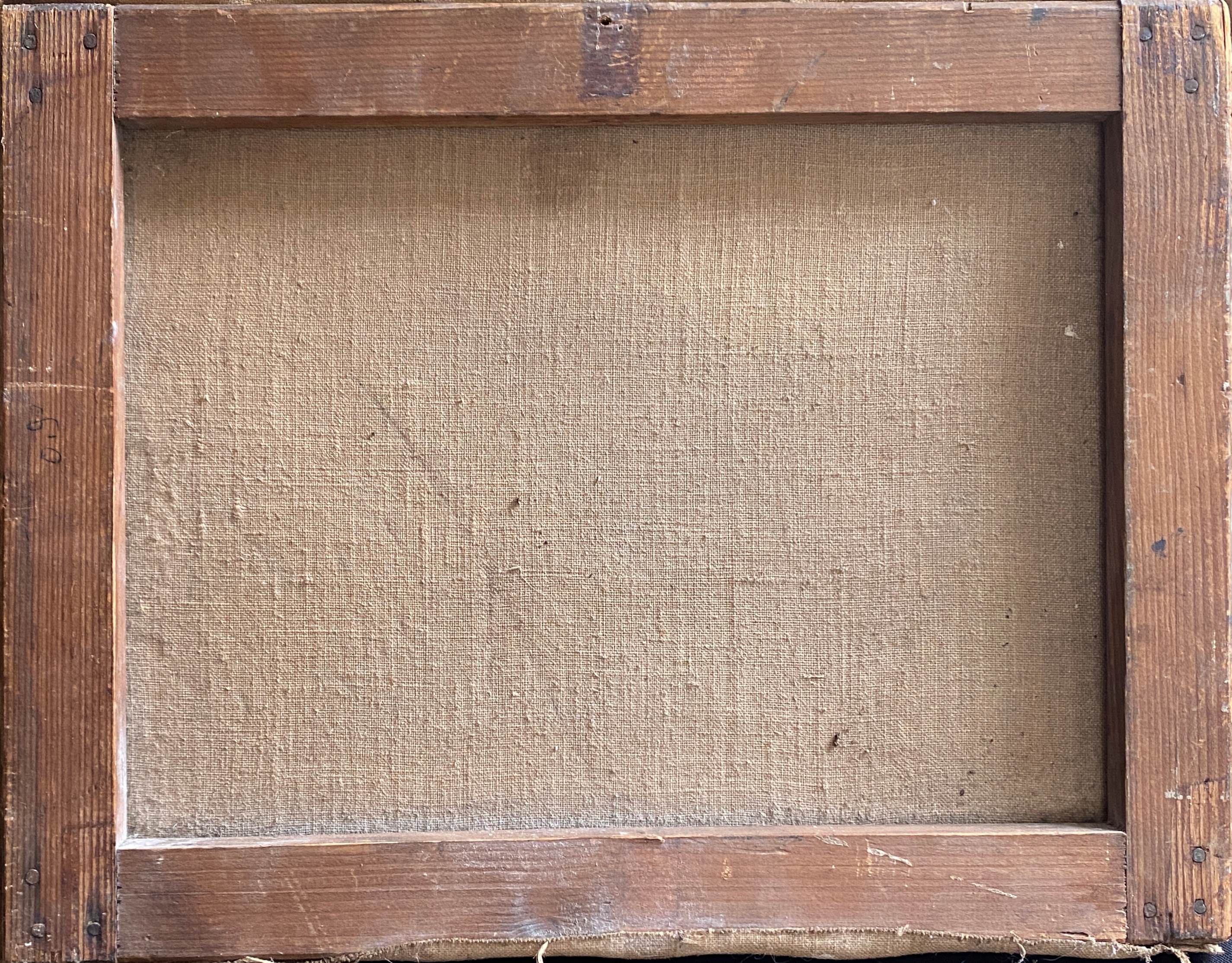 Table HST "Landscape at sunset with haystacks"