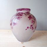 Legras vase ruby series Burgo model