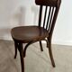 Set of 4 old vintage 50s bentwood bistro chairs