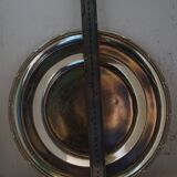 2 silverware serving dishes