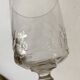 Stemmed glasses, wine glasses from the 1960s