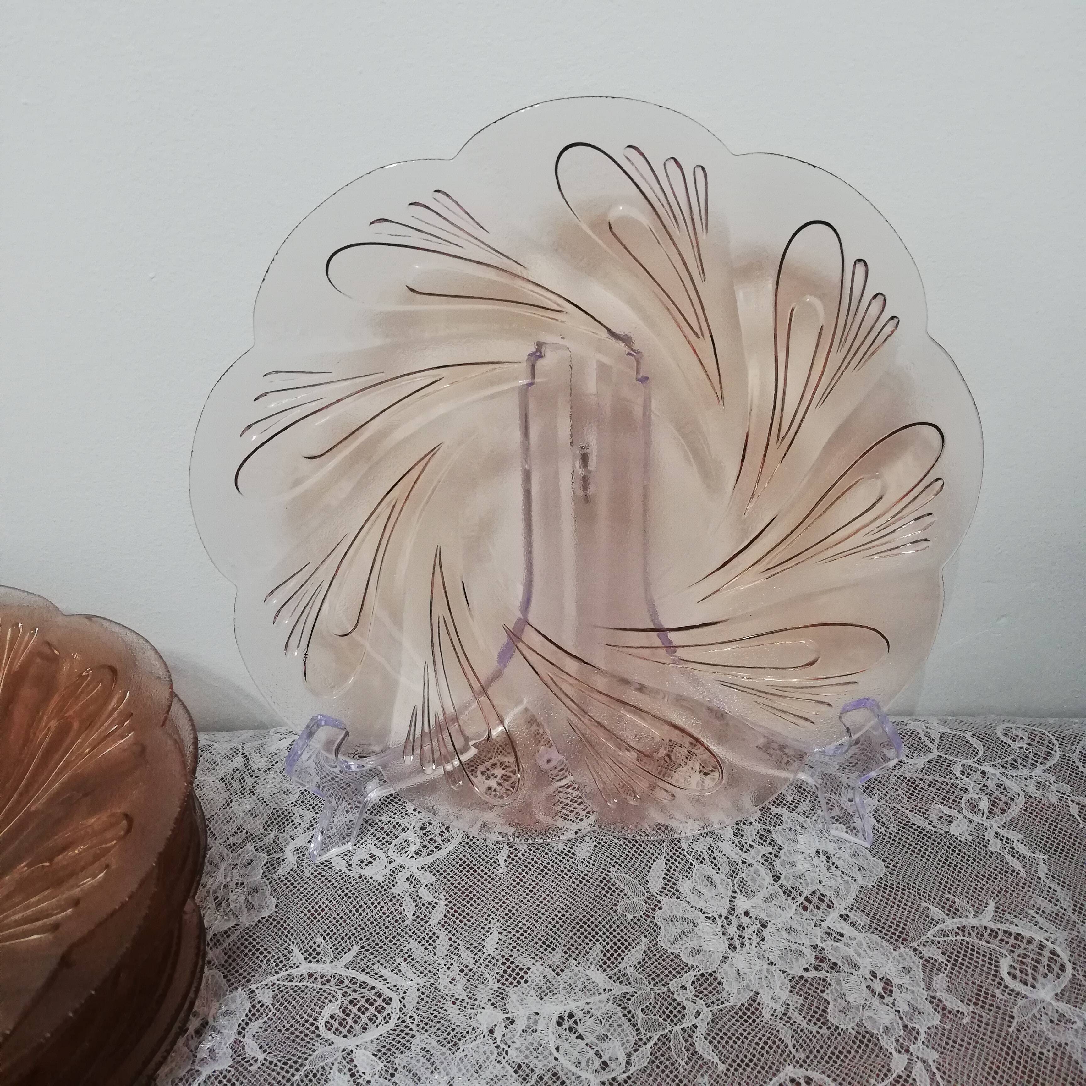 10 Kig Indonesia Roseline Glass Plates