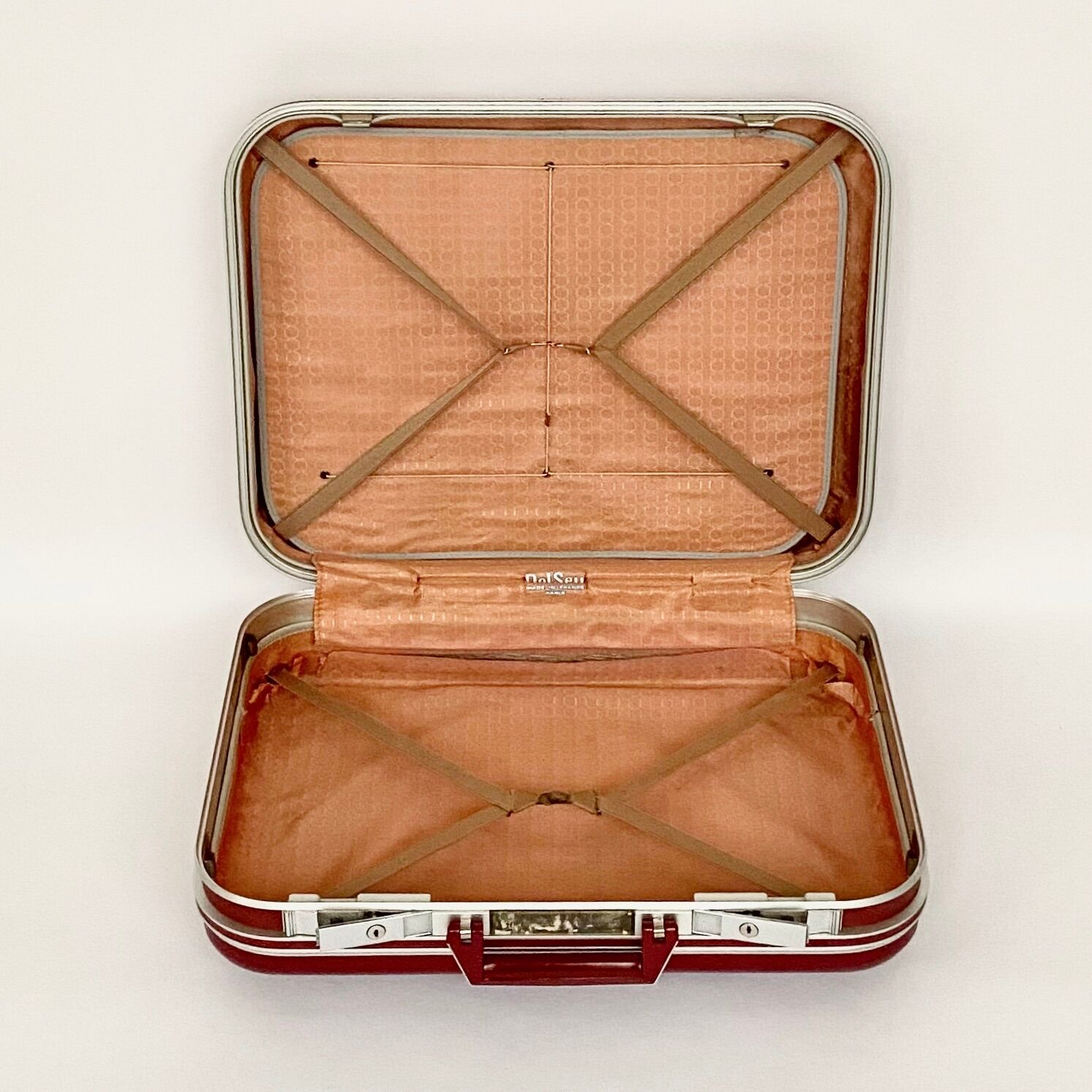 Vintage Delsey suitcase