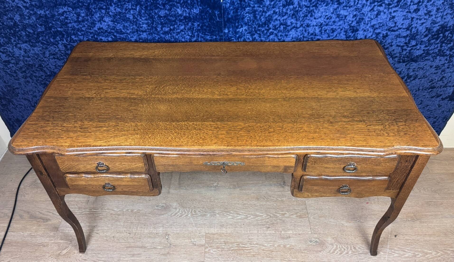 LXV style oak desk circa 1950
