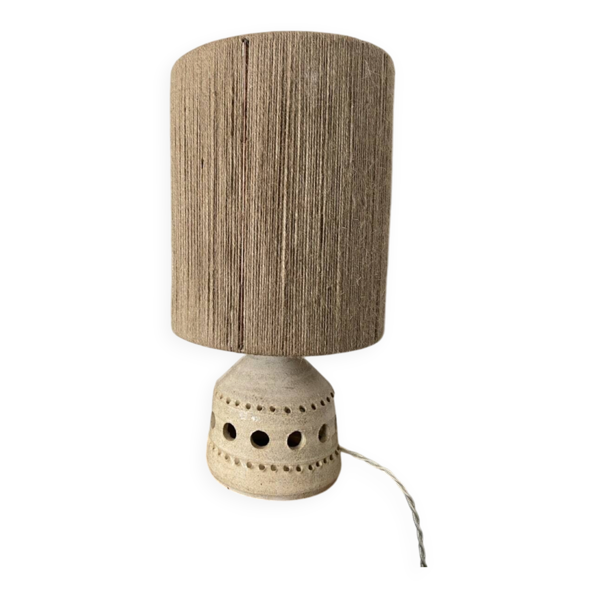 Ceramic lamp base attributed to Georges Pelletier, 1970