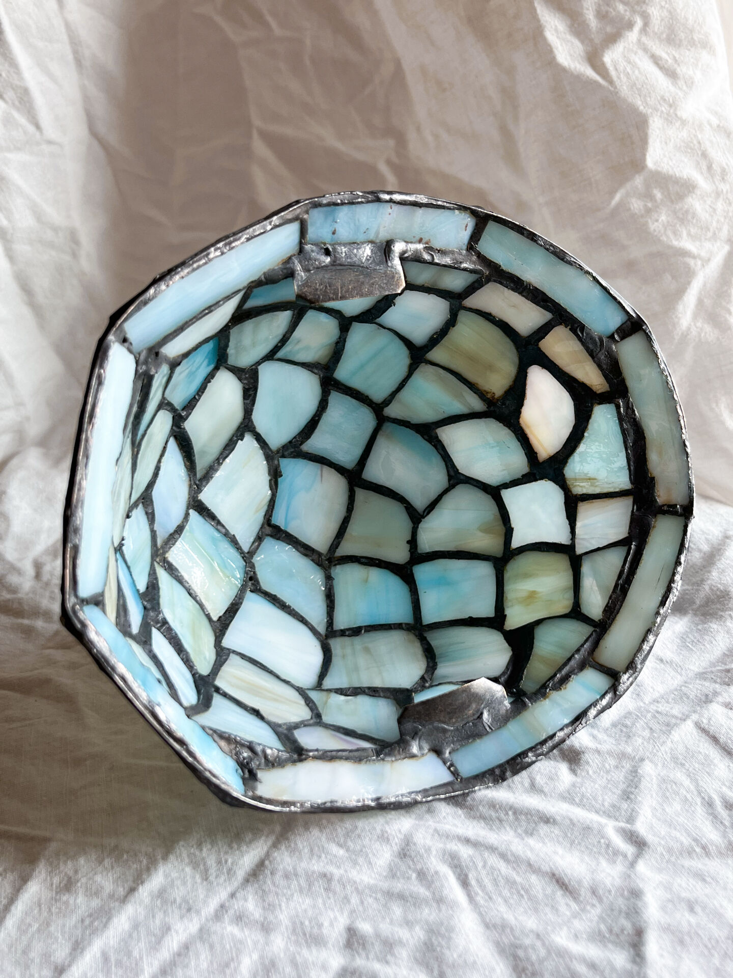 vintage turtle lamp in Tiffany style