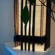 Lampe en bois vintage