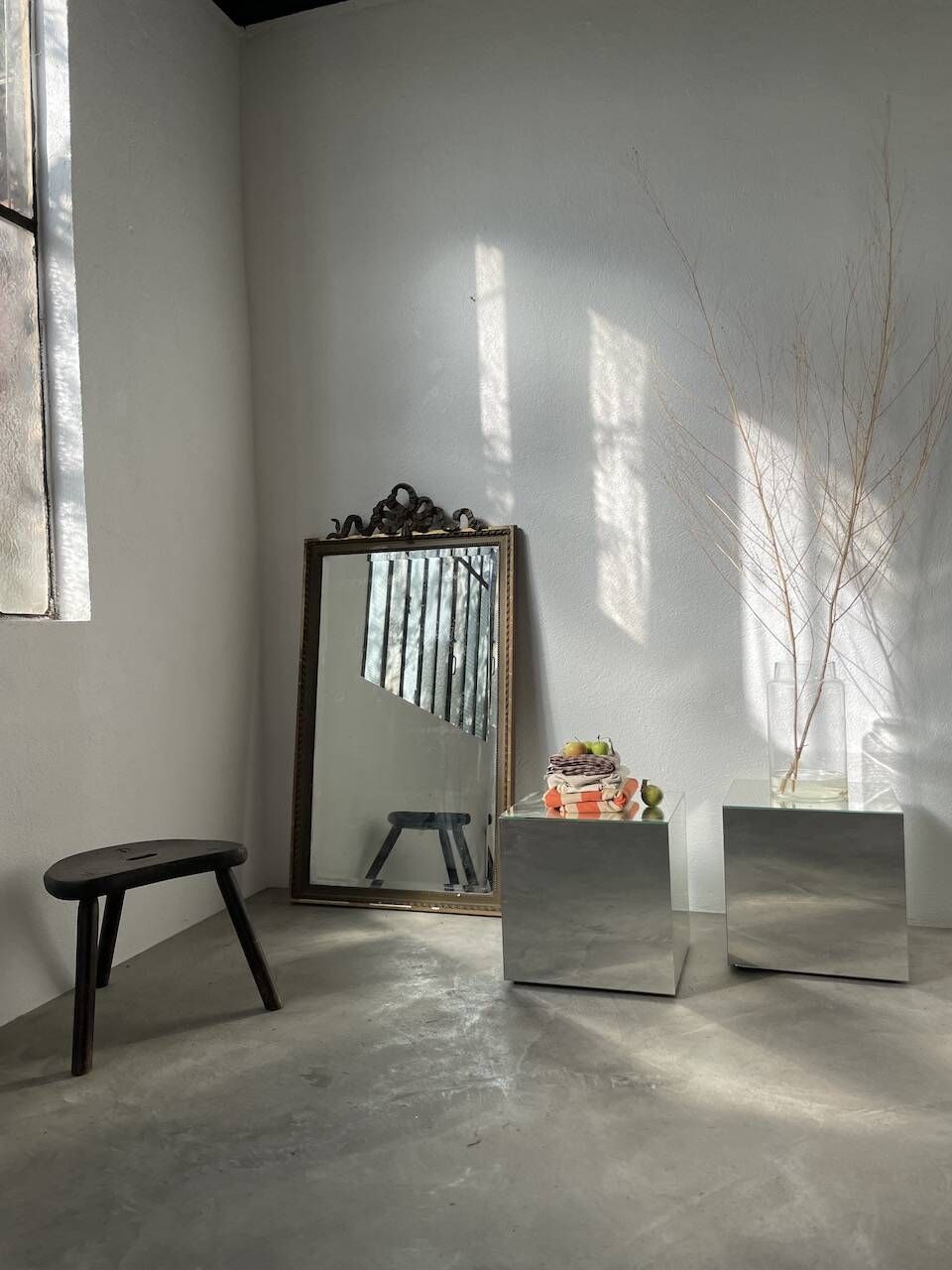 Miroir 1900 à rubans