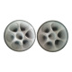2 Moulin des Loups Orchies oyster plates