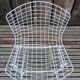Chaise Wire Harry Bertoia, édition Knoll vintage restaurée