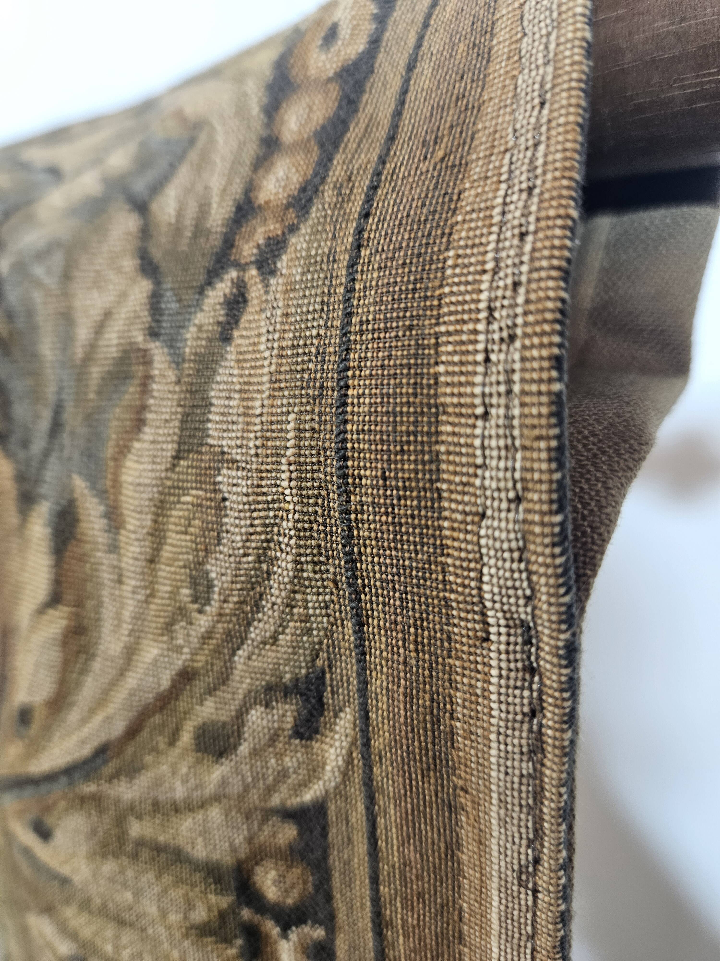 Tapestry with an idyllic forest scene