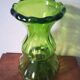 Green coloquinte vase
