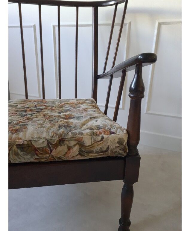 Pair of escaped armchairs