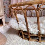 Rattan bassinet