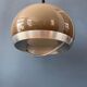 Vintage Dijkstra Space Age mushroom pendant lamp, mid-century modern ceiling light