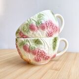 Cups in barbotine 70's