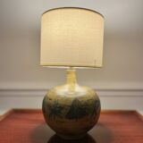 Ceramic lamp signed by Jacques Blin