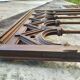 Boiserie claustra style gothique