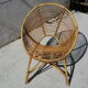 Rattan chair basket