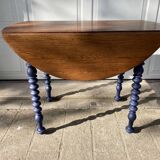 Table rustique à battants