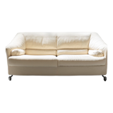 White sofa 2 places Molteni