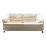 White sofa 2 places Molteni
