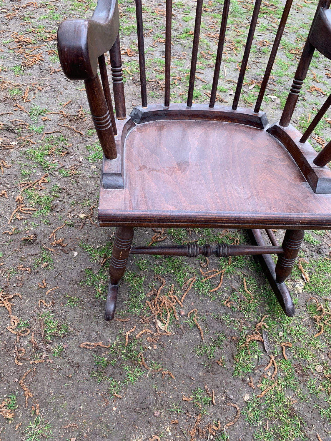 Rocking chair scandinave  annee 50