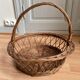 Panier osier rond