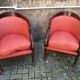 Mahogany armchair in First Empire style