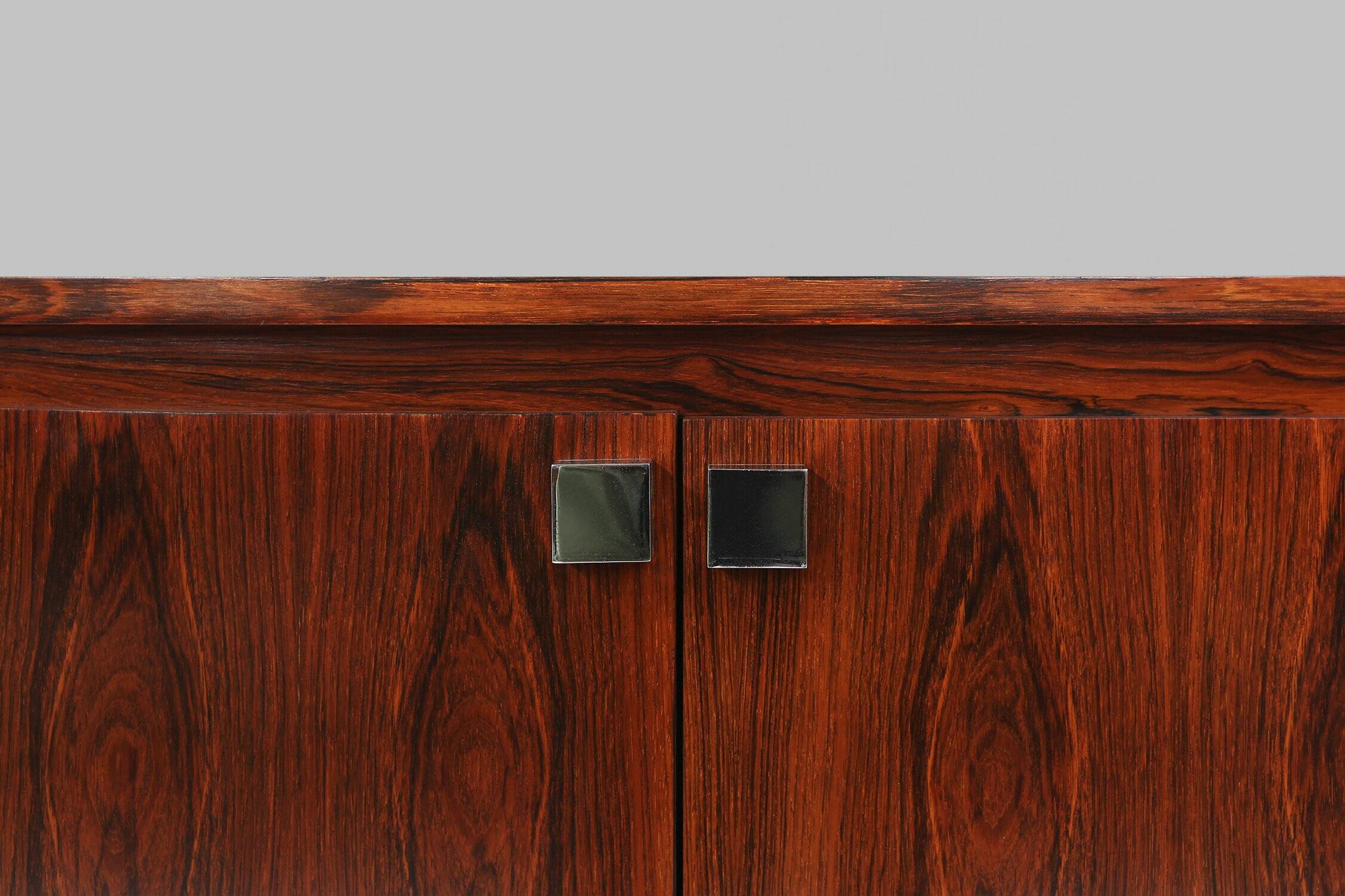 Belgian Mid-Century Rosewood Highboard, 1960s
