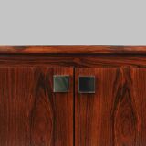 Belgian Mid-Century Rosewood Highboard, 1960s